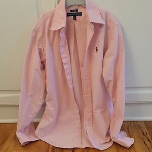 Ralph Lauren Light Pink Collared Shirt